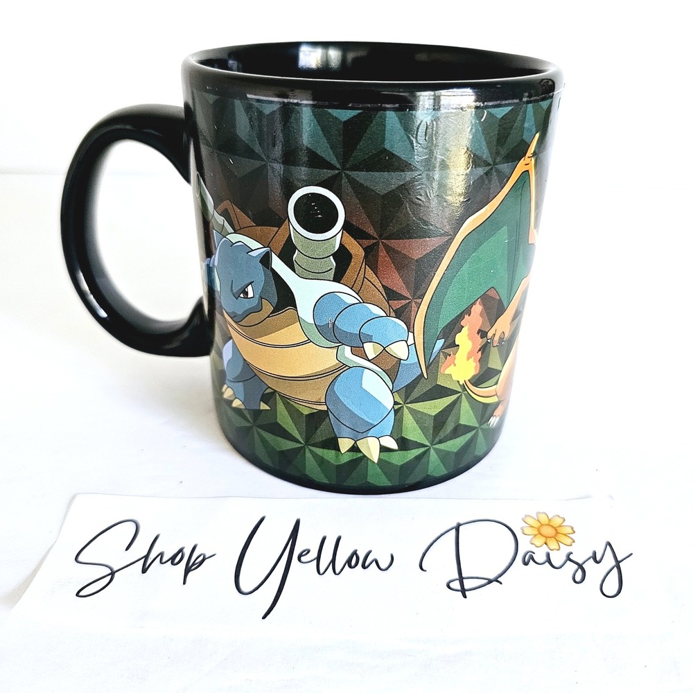 Officially Licensed Pokemon‎ Coffee Mug Venusaur Charizard Blastoise - M375.2